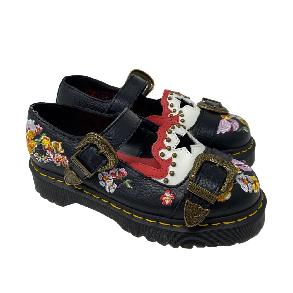 Rare* Dr. Martens Mukai Rockabilly Mary Jane Buckle